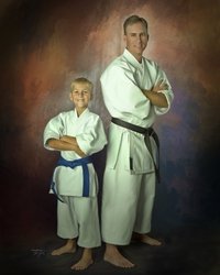 Sensei and son David